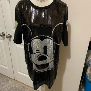 Minie mouse black dress